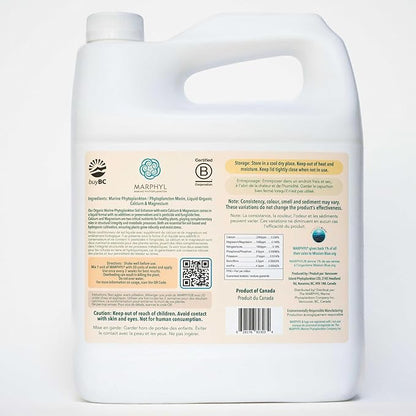 MARPHYL Organic CALMAG Liquid Fertilizer, Calcium + Magnesium, Corrects Common Plant Deficiencies, for Garden, Flowers, Vegetables, Succulents, Bamboo, Hydroponics 33.8 oz