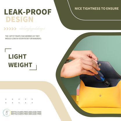 Clear Glass Small Spray Bottles 2 oz 48 Packs,Fine Mist Sprayer Pretty Finish,Refillable Containers mini spray bottles for Cleaning Solutions and Skin Care (Clear 48Pack)