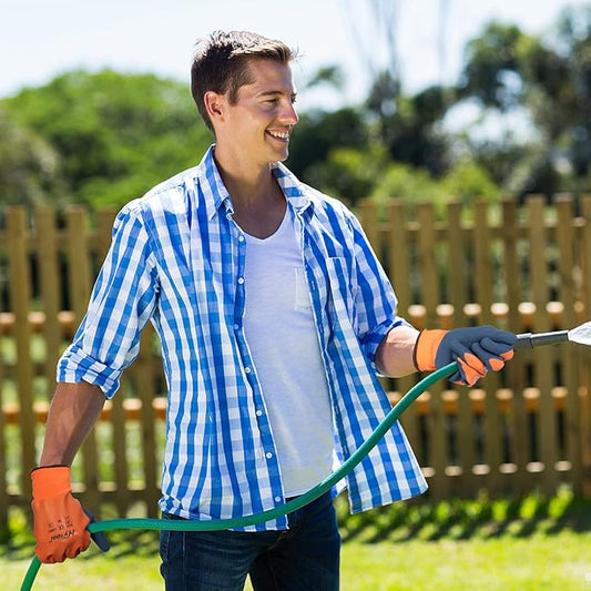 Waterproof Work Gloves for Men and Women, Hycool Thermal Insulated Freezer Rubber Coated Gloves,Super Grip L6201