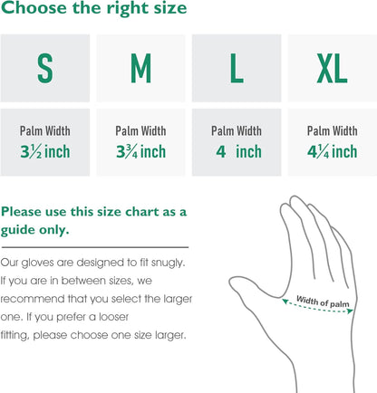 COOLJOB 3 Pairs Gardening Gloves for Women Men, 100% Recycled Polyester with Rubber Coated for Garden Patio Yard Lawn Work, Green, White & Grey, X-Large Size