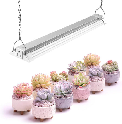 Barrina TX36 2FT LED Grow Light, 36W(200W Equivalent), High PPFD, Full Spectrum, Hanging Plant Lights for Indoor Growing, Grow Lights for Seed Starting, Vegetables with On/Off Switch, Linkable, 1 Pack