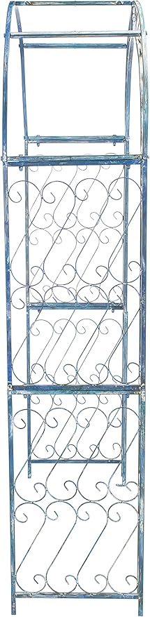 SAFAVIEH PAT5007C Outdoor Collection Pagan Victorian Antique Blue Arch