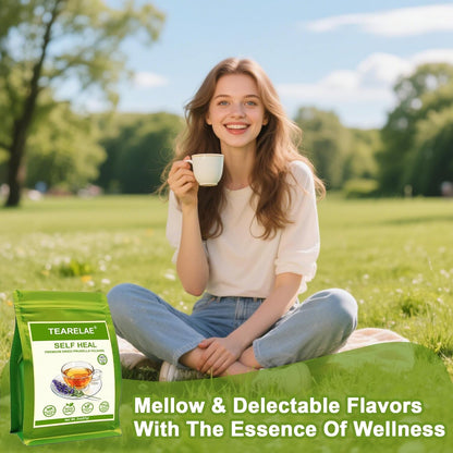 TEARELAE - Self Heal Herb - Natural Prunella Vulgaris, 2oz/56g - Whole Dried Xia Ku Cao - Sun-Dried, No Additives, Non-GMO, Caffeine-Free