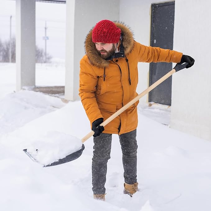 KAYGO Winter Waterproof Work Gloves for Men and Women, Thermal Insulated Freezer Rubber Coated Gloves,Super Grip,L, KG160