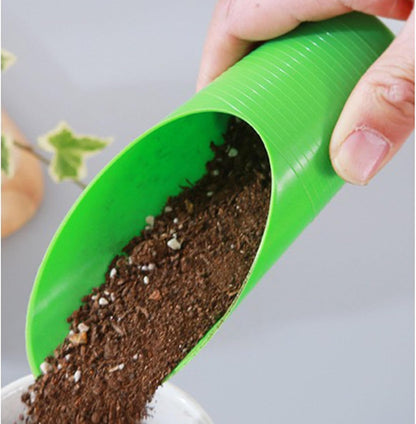 9 PCS Pcs Bonsai Soil Scoops Plastic Garden Shovels Garden Tool Bucket Shovel Colorful Small mini Potting Scoop,Suitable for Flower Planting