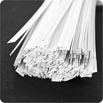 200PCS 4 Inch Kraft Paper Twist Ties, Reusable Cable Ties for Tying Bread, Plant Support, Bread Packaging, Candy Bags and Craft Projects (White)