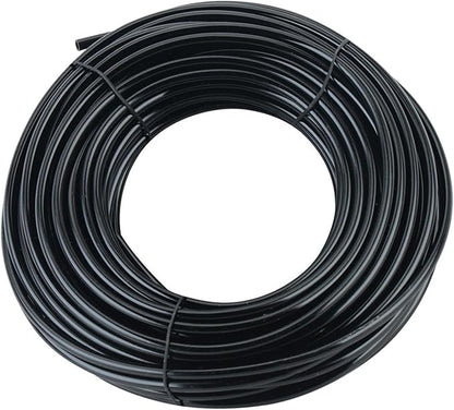 50ft 1/4 inch Drip Irrigation Tubing, Blank Distribution Line Water Hose Garden Watering Tube for Garden Irrigation System