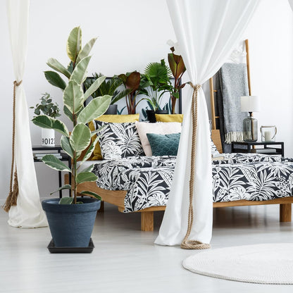 WAYNHUI Squared Plant Saucer 23inch 2pack Square Plastic Basin Tray Large/Small Water Receiving Tray(Black 23inch 2pack)