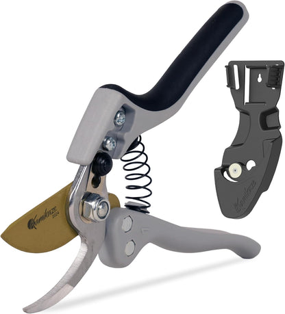 EZ Kut Kamikaze Force Bypass Pruning Shears Heavy Duty - Best Pruners for Gardening and Gifts for Women and Men - Gardening Hand Tools with a since 1988