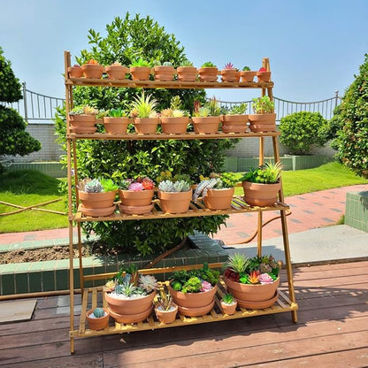 Yishang 4.4 Inch Shallow Terracotta pots with Saucer/Tray,Ceramic Clay Cactus/succlent Container with Drain Hole,Small unglazed Planter for Indoor/Outdoor Plants, Crafts