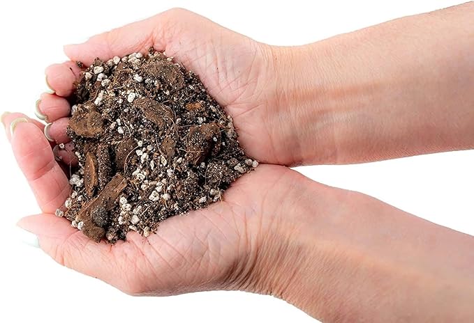 Gardenera Premium Banana Tree Potting Mix - Expertly Formulated Blend for Optimal Growth and Fruit Production - Ideal for All Varieties of Banana Trees (2 Quart)