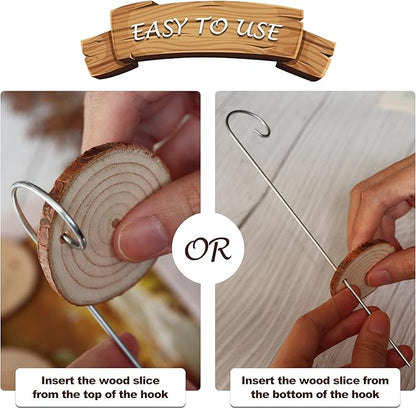 Temlum Wooden Plant Labels with Marker Pen, 50 Pcs Plant Markers Garden Label Stakes Plant Sign Tags for Flowers, Herbs, Potted Plants, Seed