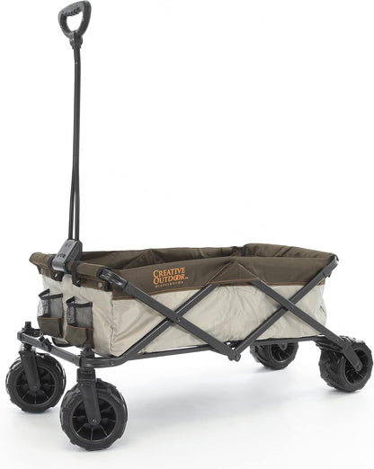 Creative Outdoor Original Folding Wagon All-Terrain Wheels