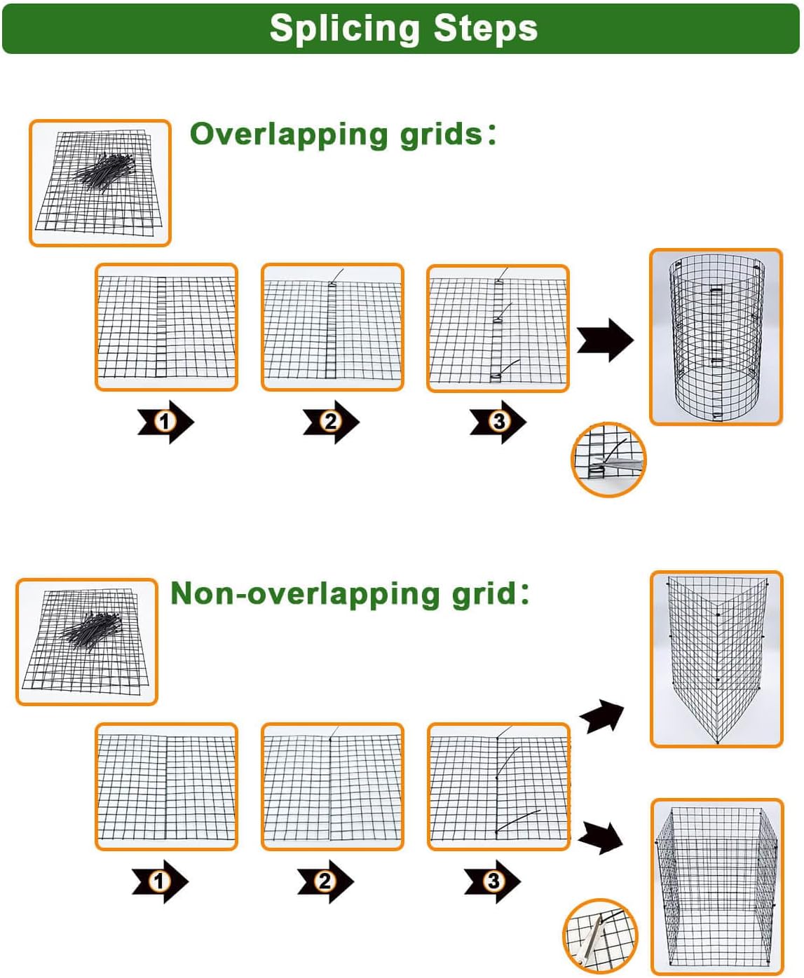 15Pcs Plant Protectors from Animals - Plant Cages for Outdoor Plants 11.8"x15.8" Metal Mesh Garden Protector for Flowers, Vegetables, to Stop Rabbits, Chickens and Squirrels