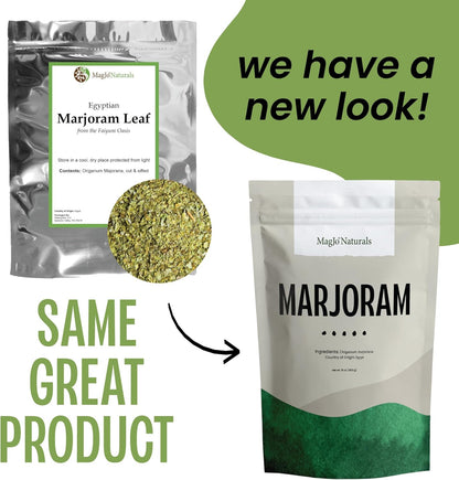Marjoram Leaf, Cut & Sifted | 1 lb. Bulk Bag | Origanum majorana L.