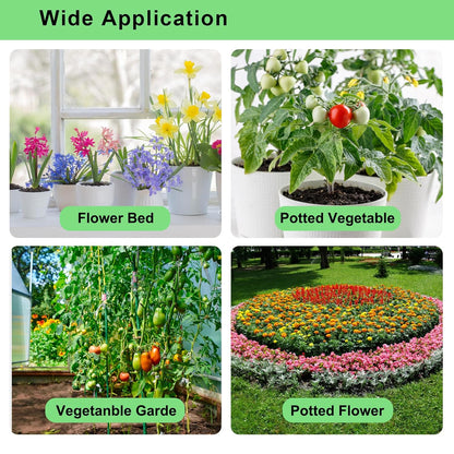 250FT Drip Irrigation Kit – 2025 New Quick-Connect Micro Irrigation System with 50FT 1/2'' Tubing, Locking Nozzle Emitters, Adjustable Misting Sprayers for Gardens, Lawns, Raised Beds and Greenhouses