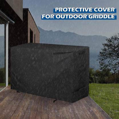 Griddle Cover for Blackstone 1819 Griddle and Charcoal Combo, Grill Cover for Blackstone 17" Propane Griddle and Charcoal Grill Combo-Protective and Waterproof