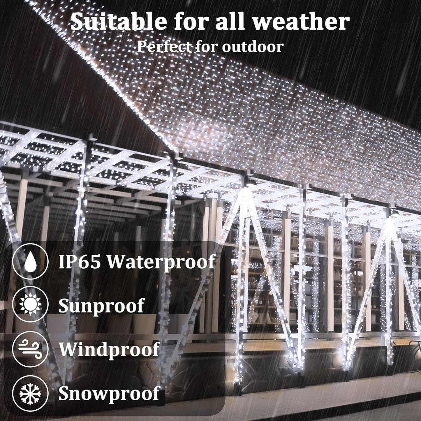 2-Pack 200FT Solar String Lights for Outside, 600 LED Extra-Bright Solar Light Outdoor with 19 Modes & Timer, Waterproof Fairy Solar Lights for Garden Patio Tree Christmas Decorations (Cool White)