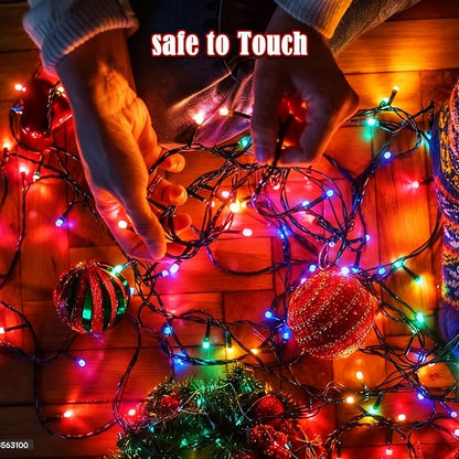 Voice Control 88ft 240LED Smart Christmas String Lights Outdoor/Indoor | String Lights Plug in with Remote, 12Modes, 7Voice Commands & Timers, Christmas Twinkle Light for Xmas Tree Decor (Multicolor)