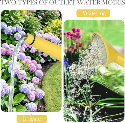 2 Gallon Watering Can for Indoor Plants, Garden Watering Cans for Outdoor Plant House Flower, Modern Plant Watering Can Large Long Spout with Sprinkler Head