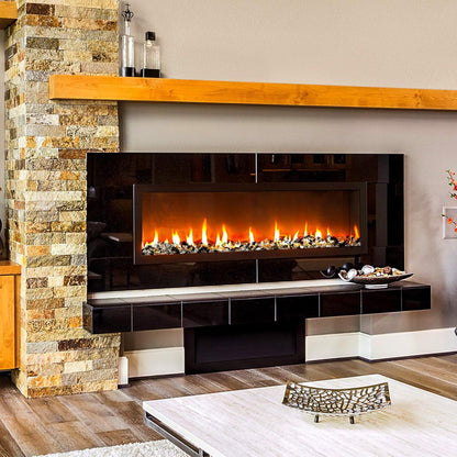 Mr. Fireglass 10 Pounds Blended Reflective Fire Glass for Fire Pit Fireplace and Landscaping, 1/2 Inch Mixed Colored High Luster Fireglass Rocks for Outdoor and Indoor Use Gold+Onyx Black+Platinum