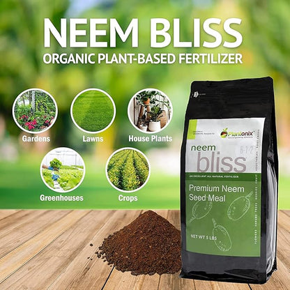Coco Coir 650gm Bricks + Worm Castings + Mycorrhizal Inoculant + Neem Meal Fertilizer + Organic Biochar for Plants - All Natural Soil Amendments for Plants - Organic Coco Coir for Plants & Gardening