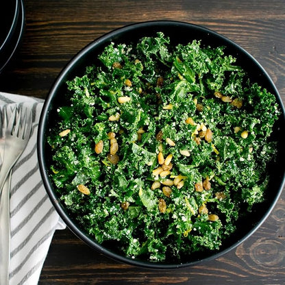 White Russian Kale Seeds for Planting – Plant & Grow Heirloom White Russian Kale in Home Outdoor Vegetable Garden, Brassica Napus – 5 Packets