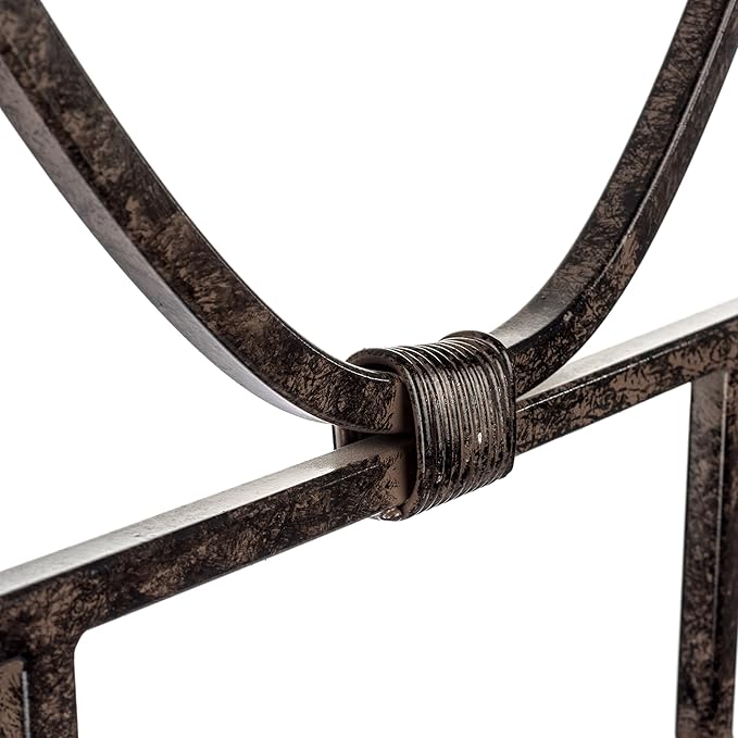 H Potter Trellis for Climbing Plants Wrought Iron Metal Weather Resistant Garden Yard Art