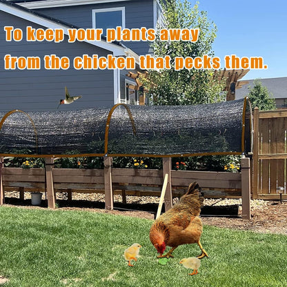 Shade Cloth - for Plants Greenhouse, 70% Sunblock Shade Sails -for Outdoor Garden Pergola Patio Lawn Pool Sun Shade Cloths for Kennel Chicken Coop Easier to Hang Plant Shade Net Cover