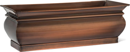 H Potter Herb Planter Pots Succulent Window Box Rectangular Indoor Outdoor Flower Garden Planters Dimensions 16 x 6 x 5.75 Inches