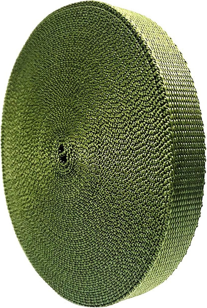 Tree Tie Straps 50 Feet x 3/4 inch Tree Support Straps for Staking and Guying Young Trees Straight and Storm Protection Nylon Plant Tie Rope for Support, Straightening