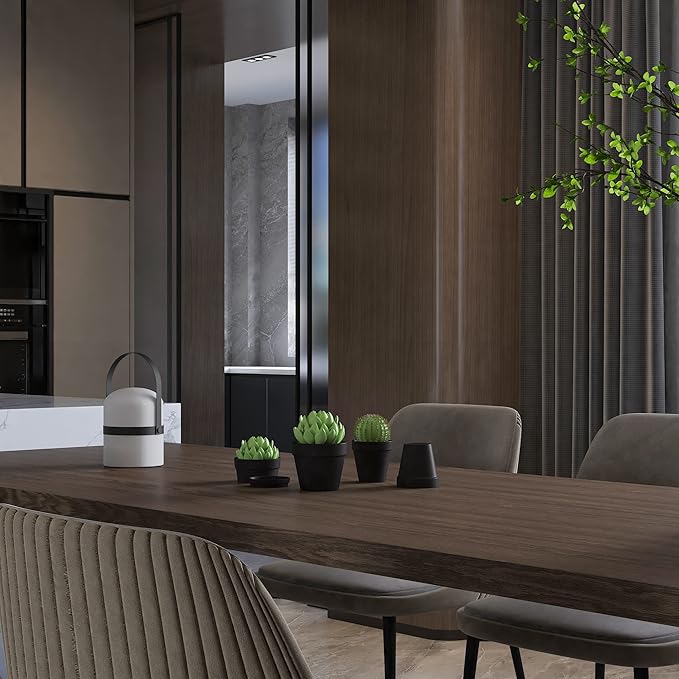 Fcacti 3 Inches Small Black Terracotta Pots with Saucer, 12 Pack 3" Terra Cotta Planter with Drainage Holes, Small Clay Flower Pots for Plants, Succulents, Crafts, Wedding Favor