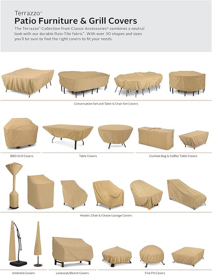 Classic Accessories Terrazzo Patio Adirondack Chair Cover