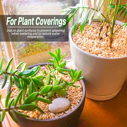 45lb Cactus Pea Gravel Rocks,1/5 Inch Pebbles for Indoor Plants, Natural Succulent Rock and River Rocks Decorative for Aquariums, Vases, Terrarium, Outdoor Gardening, Top Dressing for Potted Plants