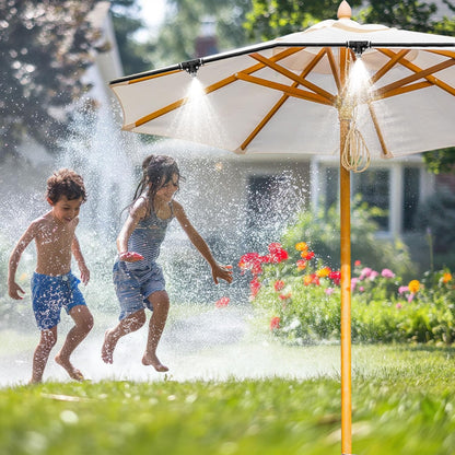 20 Pcs Brass Misting Nozzles for Outdoor Cooling System,0.012 Orifice (0.3 mm) 10/24 UNC Mister Nozzles Sprinklers for Greenhouse Patio Misting System