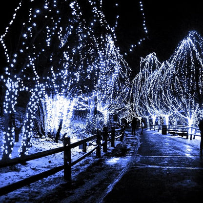 Solar String Lights for Outside, 72Ft 200 LED Solar Fairy Lights with 8 Modes, Solar Powered Fairy Lights Waterproof for Christmas Tree Garden Party Wedding Decor.(Cold White)