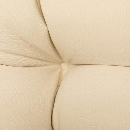 ARTPLAN All Weather Chair Outdoor Cushions Wicker Tufted Pillow with Back for Outdoor Furniture