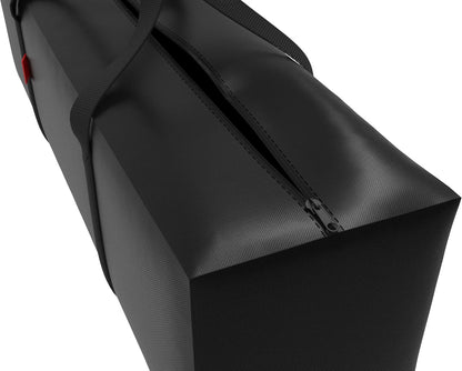 Outdoor Rectangular Cushion/Cover Storage Bag, Protective Zippered Storage Bags with Handles, 60"X20"X28" Black