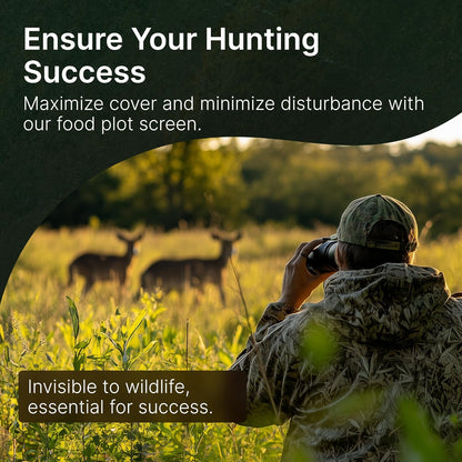 Screening Food Plot Seeds for Deer - Annual Mix - Egyptian Wheat, Sorghum (Grain/Sudangrass) - Spring, Summer & Fall Planting - 3 lbs