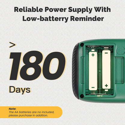 MOES Sprinkler Timer, Brass Inlet & Outlet, Programmable Automatic Irrigation Controller, Rain Delay, Manual Watering, 1 Zone Water Hose Timers for Gardens, Lawns, and Hose Systems