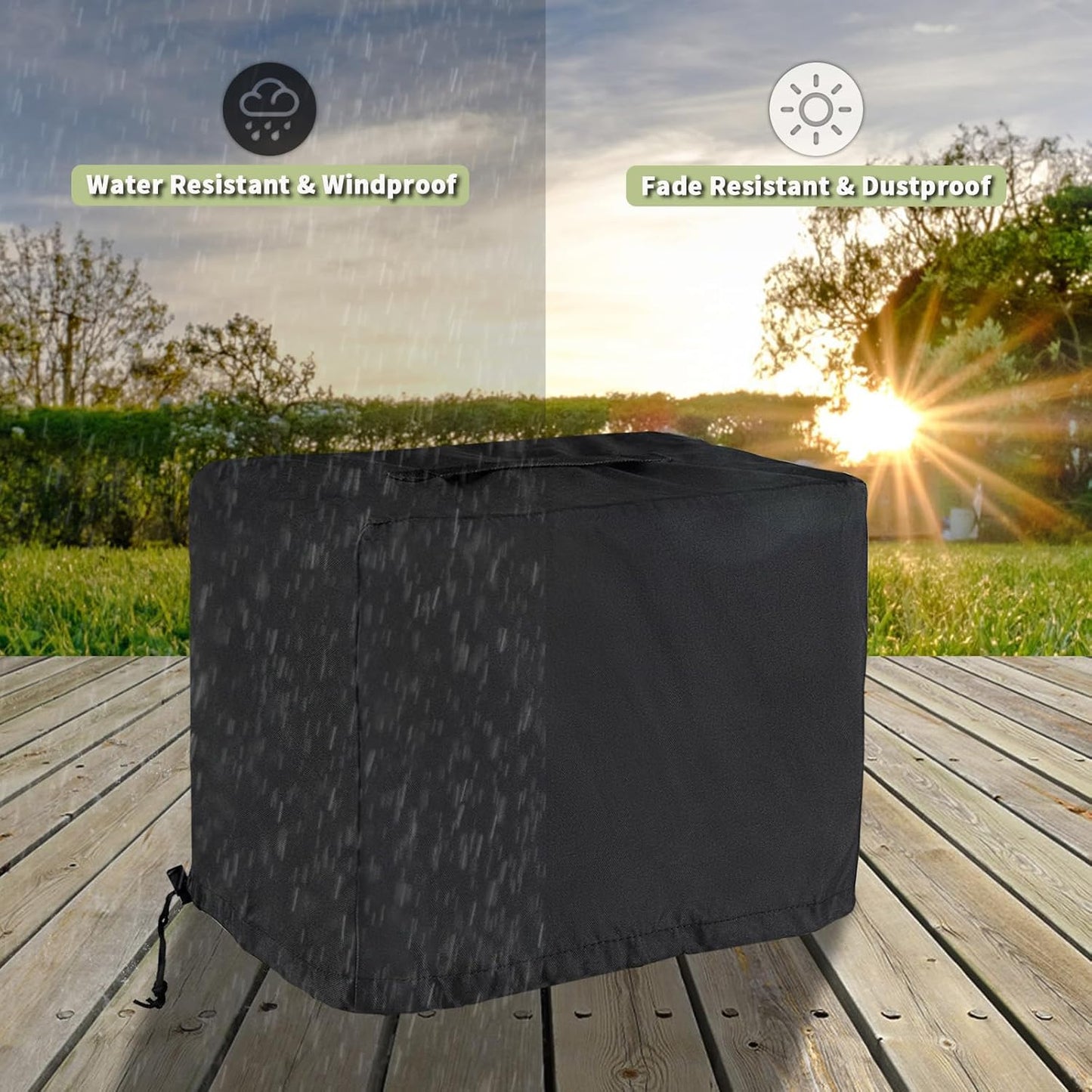 Pellet Grill Cover for Pit BOSS 10697 & PB150PPG Table Top Wood Grill, Pellet Smoker Cover for Pit Boss Portable 150 Pellet Grill, Protective& Waterproof Cover for Pit Boss 75275