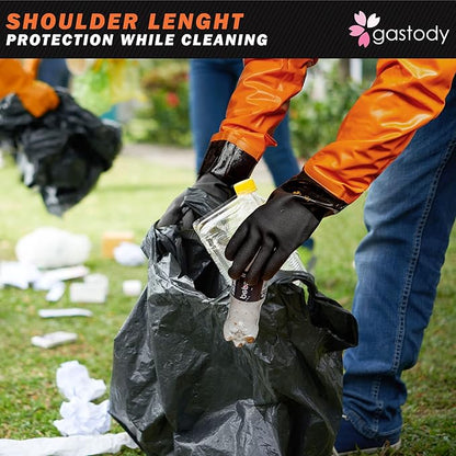 Gastody™ - Chemical Resistant Gloves, Reusable,Heavy Duty Safety Work Gloves,Resist Acid,Oil,Alkali - S-M-L-XL-XXL Size