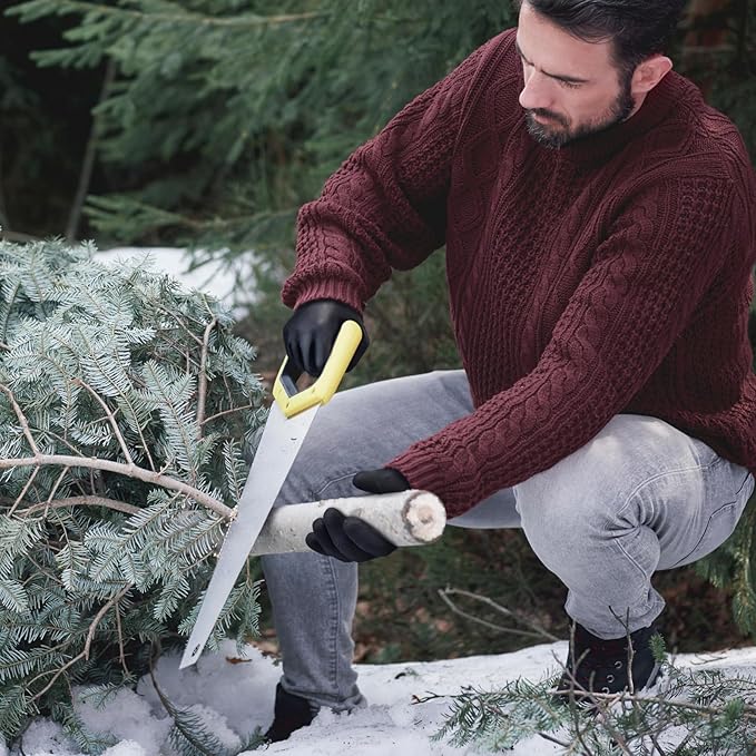 KAYGO Winter Waterproof Work Gloves for Men and Women, Thermal Insulated Freezer Rubber Coated Gloves,Super Grip,KG160,M