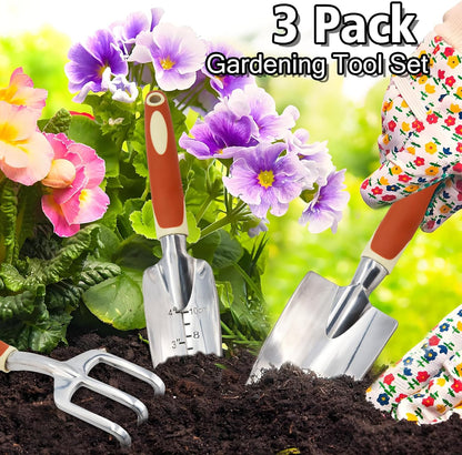 Gardening Tools, Aluminum Alloy That are Durable, Sturdy and Non-Slip, Suitable for Parent-Child Gardening Activities, Outdoor Gifts for Women, Gardening Gifts