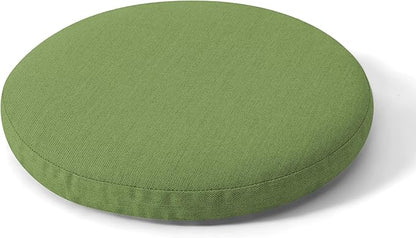 NUU GARDEN 3-Piece Patio Bistro Set Outdoor Cast Aluminum Bistro Table and Chairs Set of 2, Outdoor Patio Bistro Set with Umbrella Hole and Green Cushions for Patio Balcony, Black