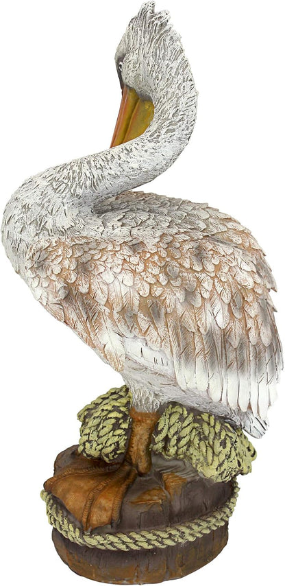 Design Toscano Ocean Side PIER 51 Pelican Statue