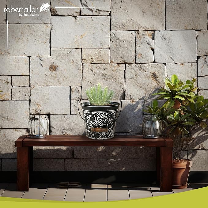 Headwind Robert Allen Vintage Floral Metal Planter with Handle, 12-Inch, Charcoal – Lightweight Indoor/Outdoor Flower Pot with Drainage Hole