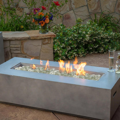 Clear Fire Pit Glass Cube, Tempered Glass Bead for Fireplace, Firepit Table Indoor or Outdoor, Propane and Natural Gas, 10 Pounds Fire Rocks, Heat Resistant, No Poping, Crystal Reflective