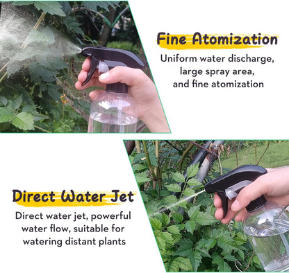 Bynccea Spray Bottles Empty Spray Bottle PET -10 oz/300 ml Plastic Water Sprayer Refillable Containers Fine Mist Small Spray Bottles for Cleaning Solutions, Cooking, Hair