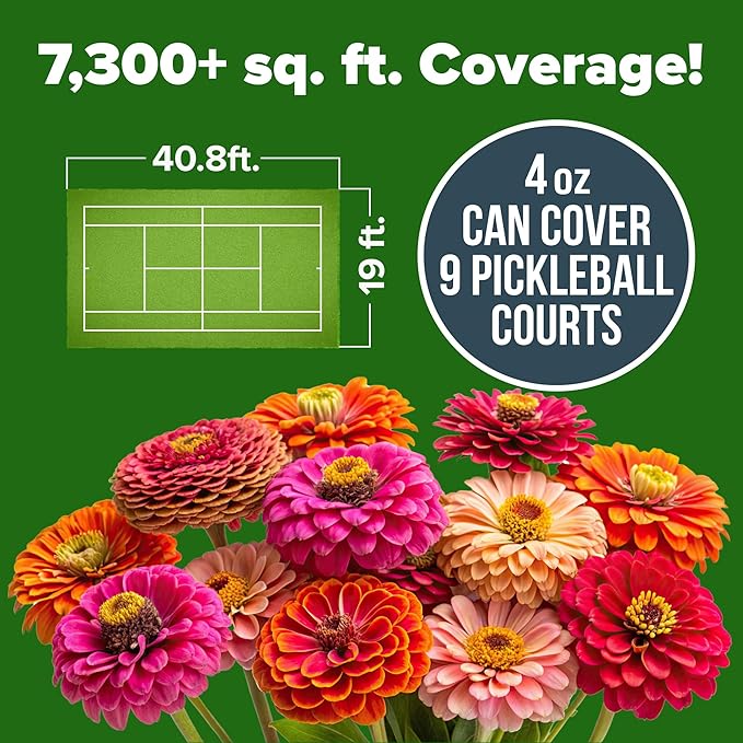 HOME GROWN Zinnia Seeds for 2026 - California Giant Mix - 14,600+ (4 oz) 𝗡𝗢𝗡-𝗚𝗠𝗢 𝗨𝗦𝗔 Plant Wildflower Blooms – Bulk Seeds for Planting Flowers Outside - Pollinator Gardens (Zinnia elegans)